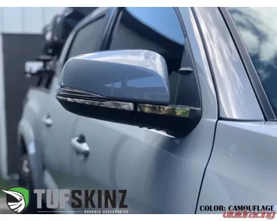 Tufskinz Camouflage Side Mirror Accent Trim w/ Blinkers Toyota Tacoma 2016-2021 - TAC065-CAM-M