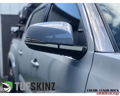 Tufskinz Lunar Rock Side Mirror Accent Trim w/ Blinkers Toyota Tacoma 2016-2021 - TAC065-LNR-G