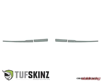 Tufskinz Lunar Rock Side Mirror Accent Trim w/ Blinkers Toyota Tacoma 2016-2021 - TAC065-LNR-G