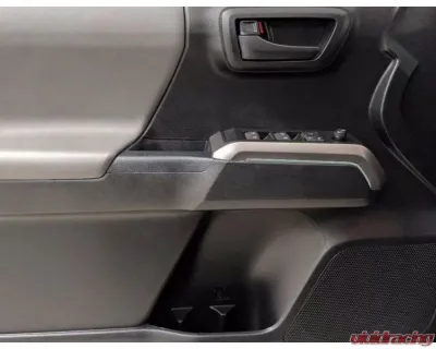 Tufskinz Front Door Switch Side Panel Inserts Toyota Tacoma 2016-2021 - TAC080-LNR-G