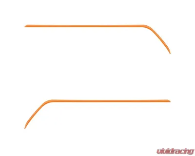 Tufskinz Front Door Switch Side Panel Inserts Toyota Tacoma 2016-2021 - TAC080-ORG-G