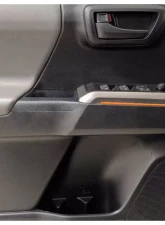 Tufskinz Front Door Switch Side Panel Inserts Toyota Tacoma 2016-2021                                     - TAC080-ORG-G - Image 2