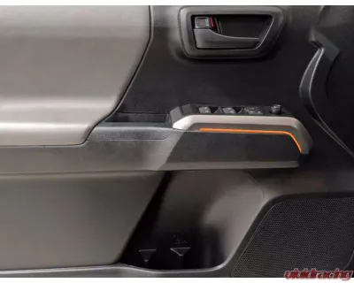 Tufskinz Front Door Switch Side Panel Inserts Toyota Tacoma 2016-2021 - TAC080-ORG-G