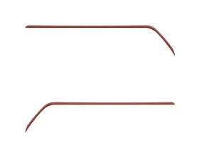 Tufskinz Front Door Switch Side Panel Inserts Toyota Tacoma 2016-2021