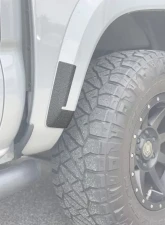 Tufskinz Black Textured Front Rear Fender Protectors Overlays Toyota Tacoma 2016-2021                                     - TAC087-TFLMP-X - Image 2