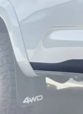 Tufskinz Black Textured Lower Rear Bed Side Protector Overlays Toyota Tacoma 2016-2021                                     - TAC088-TFLMP-X - Image 2