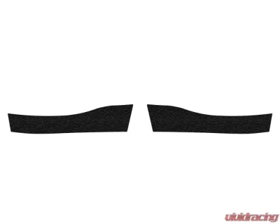 Tufskinz Black Textured Lower Rear Bed Side Protector Overlays Toyota Tacoma 2016-2021 - TAC088-TFLMP-X