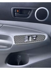 Tufskinz Front Door Switch Accent Trim Toyota Tacoma Single | Access Cab 2005-2011                                     - TAC094-DCF-G - Image 2