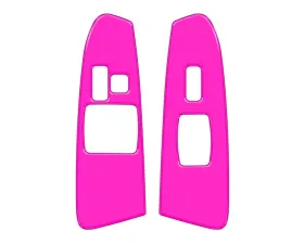 Tufskinz Front Door Switch Accent Trim Toyota Tacoma Single | Access Cab 2005-2011