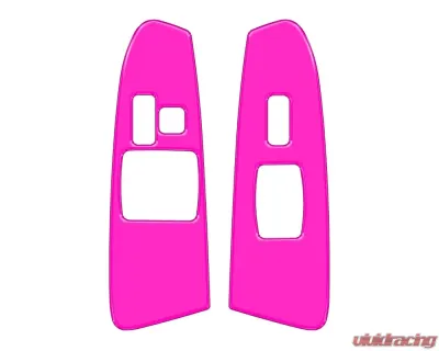 Tufskinz Front Door Switch Accent Trim Toyota Tacoma Single | Access Cab 2005-2011 - TAC094-HPK-G