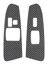 Tufskinz Front Door Switch Accent Trim Toyota Tacoma Single | Access Cab 2005-2011                                     - TAC094-RCF-X - Image 2