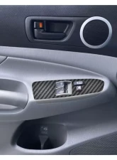 Tufskinz Front Door Switch Accent Trim Toyota Tacoma Single | Access Cab 2005-2011                                     - TAC094-RCF-X - Image 2