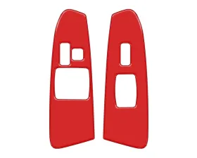 Tufskinz Front Door Switch Accent Trim Toyota Tacoma Single | Access Cab 2005-2011