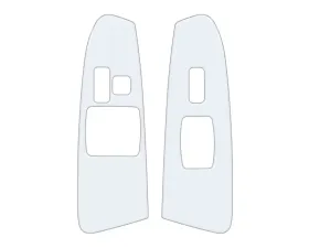 Tufskinz Front Door Switch Accent Trim Toyota Tacoma Single | Access Cab 2005-2011