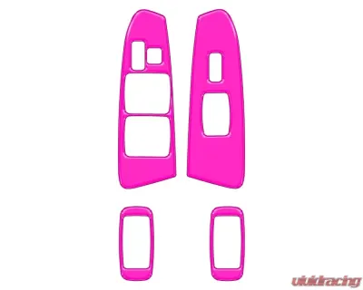 Tufskinz Door Switch Accent Trim Toyota Tacoma Double Cab 2005-2011 - TAC095-HPK-G