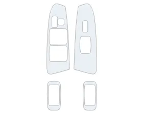Tufskinz Door Switch Accent Trim Toyota Tacoma Double Cab 2005-2011