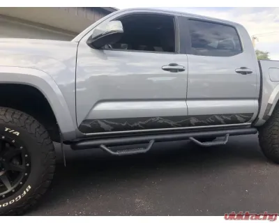 Tufskinz Rocker Panel Protector Overlays Toyota Tacoma 2016-2021 - TAC107-TFL-MTN-X