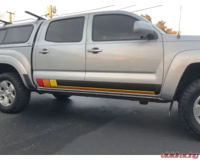 Tufskinz Rocker Panel Protector Overlays Toyota Tacoma 2005-2015 - TAC108-TFL-450-X
