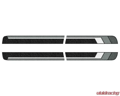Tufskinz Rocker Panel Protector Overlays Toyota Tacoma 2005-2015 - TAC108-TFL-471-X