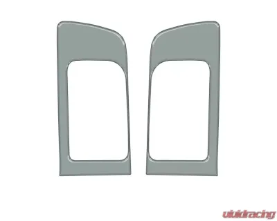 Tufskinz Lunar Rock Front Door Pull Panel Accent Trim Toyota Tundra 2014-2021 - TUN028-LNR-G