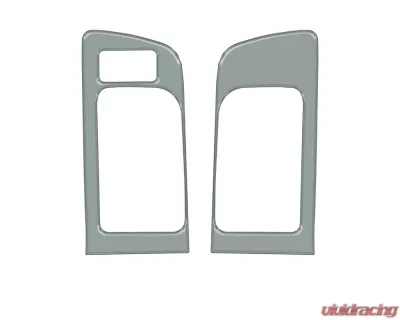 Tufskinz Front Door Handle Accent Trim w/ Memory Seat Toyota Tundra 2014-2021 - TUN036-LNR-G