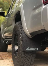 Tufskinz 11" x 15" Rear Mud Flaps Toyota Tacoma 2016-2022                                     - TAC056-ABT-509-X - Image 2