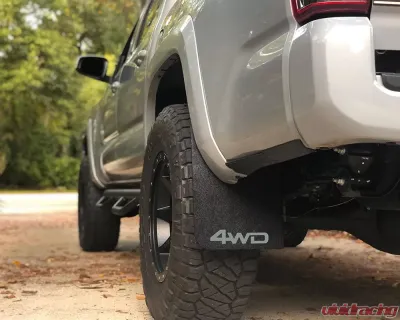 Tufskinz 11" x 15" Rear Mud Flaps Toyota Tacoma 2016-2022 - TAC056-ABT-509-X