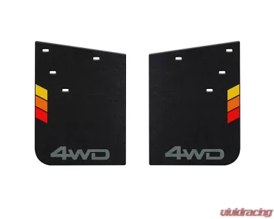 Tufskinz 11" x 15" Rear Mud Flaps Toyota Tacoma 2016-2022 - TAC056-ABT-511-X