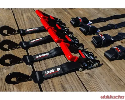 SpeedStrap 2 Inch Off-Road Black Tie-Down Kit - 71730