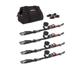 SpeedStrap 1.5 Inch UTV Black Tie-Down Kit