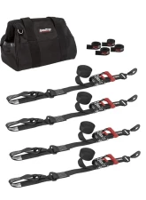SpeedStrap 1.5 Inch UTV Black Tie-Down Kit                                     - 71740 - Image 7