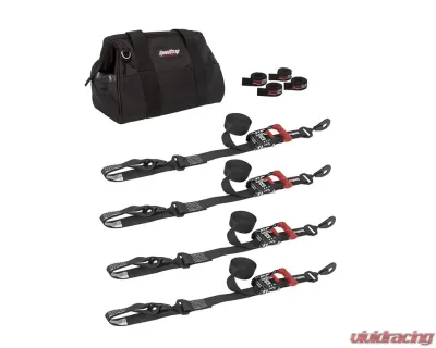 SpeedStrap 1.5 Inch UTV Black Tie-Down Kit - 71740