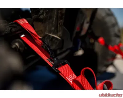 SpeedStrap 1.5 Inch UTV Red Tie-Down Kit - 71743