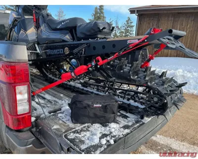 SpeedStrap 1 Inch Heavy Duty Motorcycle ATV Red Tie-Down Kit - 71753