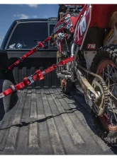 SpeedStrap 1 Inch Heavy Duty Motorcycle ATV Red Tie-Down Kit                                     - 71753 - Image 3