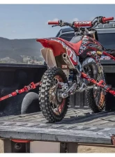 SpeedStrap 1 Inch Heavy Duty Motorcycle ATV Red Tie-Down Kit                                     - 71753 - Image 4