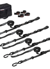 SpeedStrap 1 Inch Motorcycle Black Tie-Down Kit                                     - 71760 - Image 8