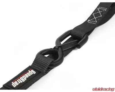 SpeedStrap 1 Inch Motorcycle Black Tie-Down Kit - 71760