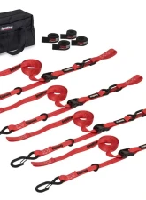 SpeedStrap 1 Inch Motorcycle Red Tie-Down Kit                                     - 71763 - Image 3
