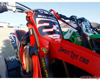 SpeedStrap 1 Inch Motorcycle Red Tie-Down Kit - 71763