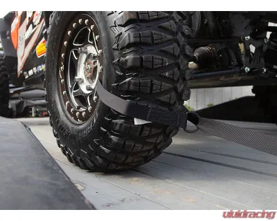 SpeedStrap 2-Pack 1.5" Black UTV Wheel Lasso Tie-Down - 15240-2