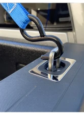SpeedStrap Gunmetal Flush Fit Retractable Tie-Down Anchors Front Only                                     - 4005 - Image 2