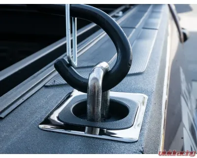 SpeedStrap Stainless Steel Flush Fit Retractable Tie-Down Anchors - 4068