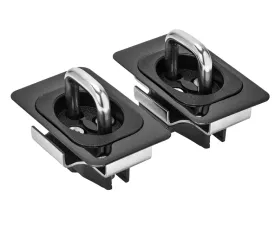 SpeedStrap Gunmetal Flush Fit Retractable Tie-Down Anchors