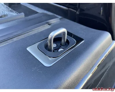 SpeedStrap Gunmetal Flush Fit Retractable Tie-Down Anchors - 5068