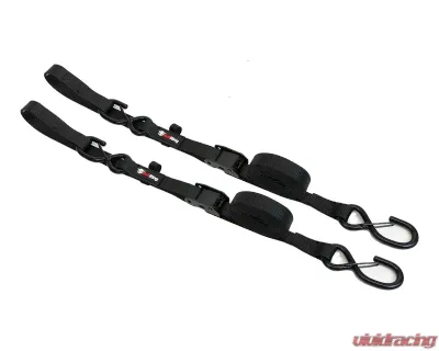 SpeedStrap 1 x 8 Inch Cam-Lock Tie-Down with Soft-Tie 2 Pack - R1100