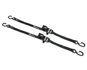 SpeedStrap 1.25 x 12 Inch Sliding Ratchet Tie-Down 2 Pack