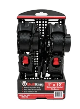 SpeedStrap 1 x 10 Inch Retractable Ratchet Tie-Down 2 Pack                                     - R1300 - Image 5