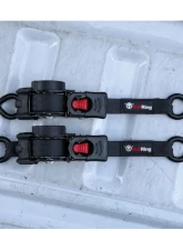 SpeedStrap 1 x 10 Inch Retractable Ratchet Tie-Down 2 Pack                                     - R1300 - Image 7