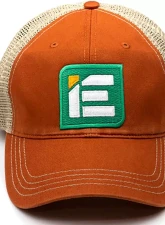IE Twill Snapback Trucker Hat | Orange | Kahaki                                     - IEGRUU48 - Image 3